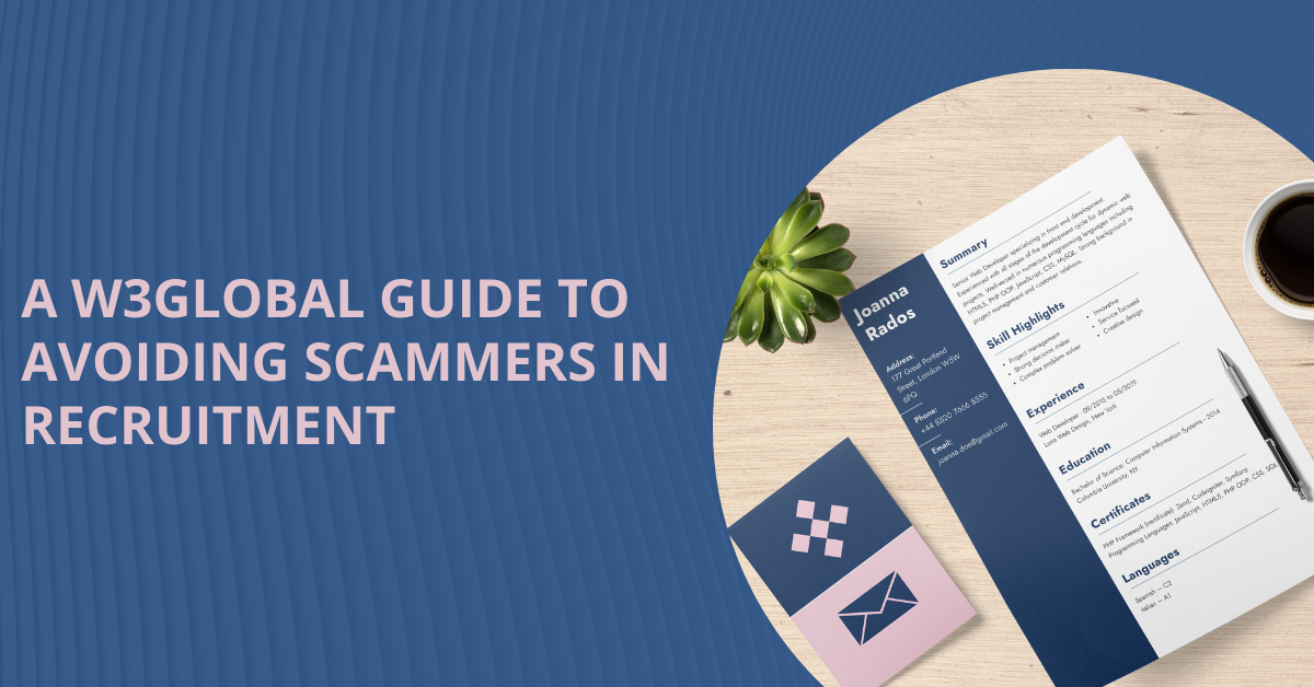 A W3Global Guide to Avoiding Scammers in Recruitment